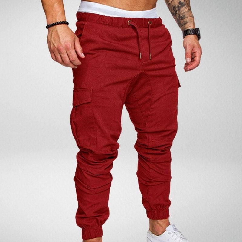 WW | Trousers with Elastic Waistband and Large Side Pockets