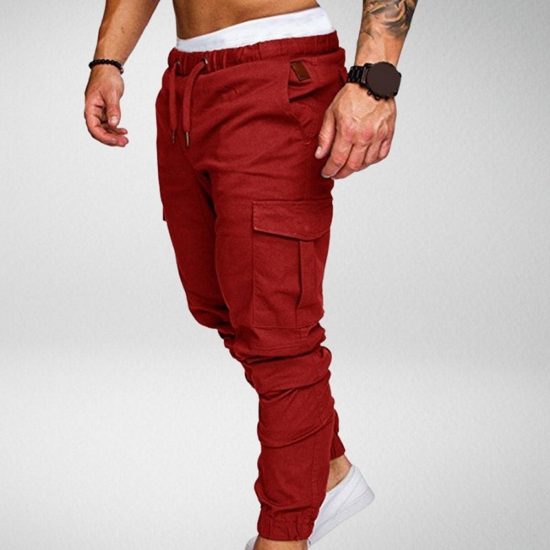 WW | Trousers with Elastic Waistband and Large Side Pockets