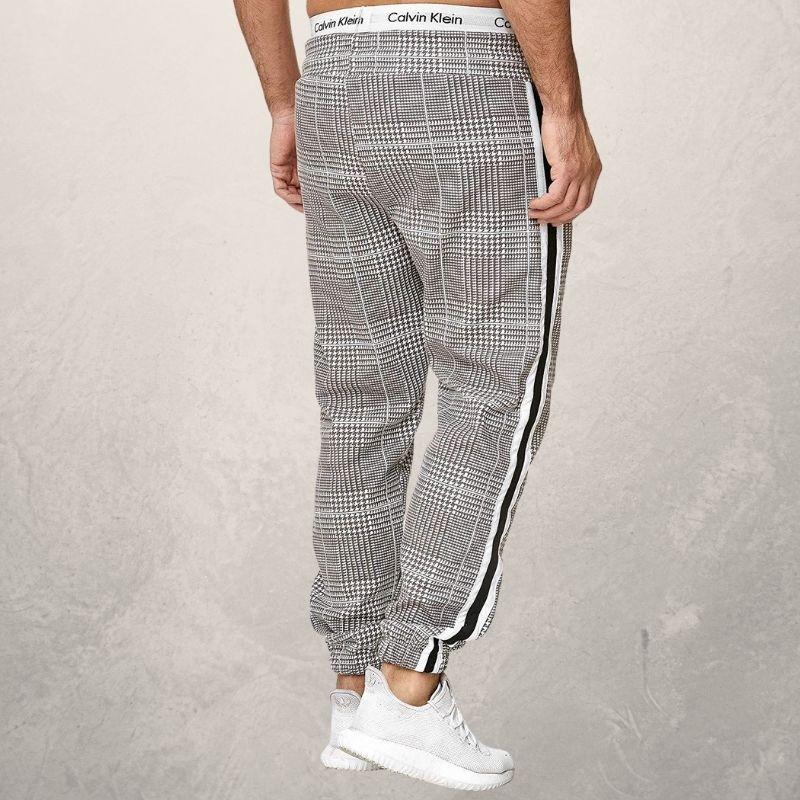 WW | Jogginghose Slim Fit Elastischer Bund Mit Kordelzug Strukturiertes Material Seitenstreifen