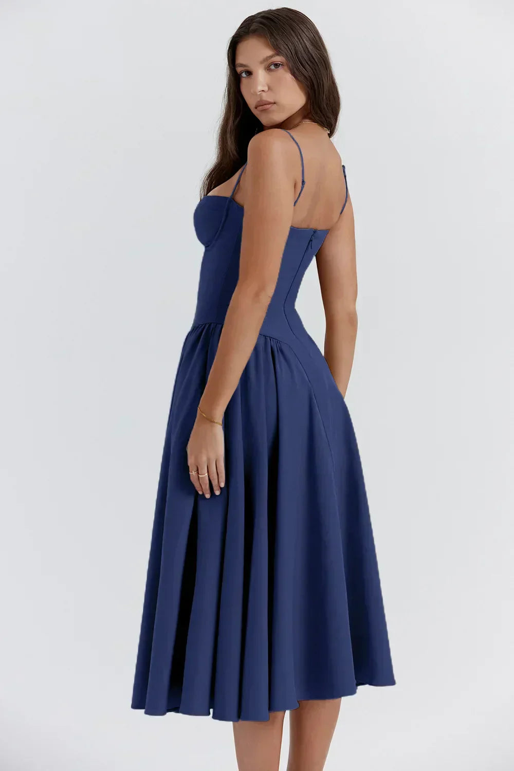 Michaela - Sleeveless Midi Dress