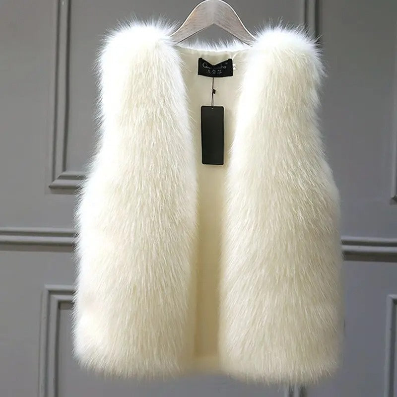 WW | Faux Fox Fur Gilet