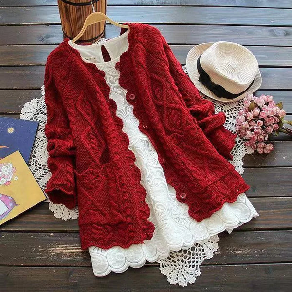 WW | Elegante Strickjacke Für Damen Mit Stil