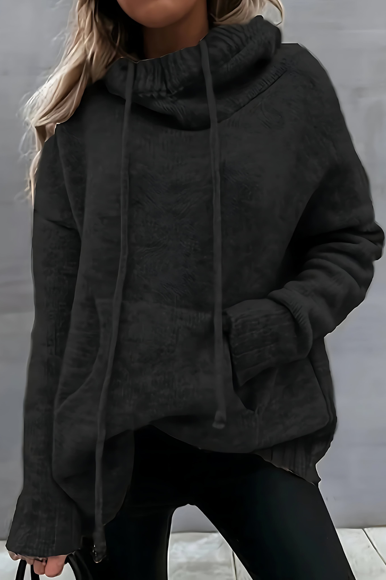 Xena | Long Sleeve Sweater with Pocket