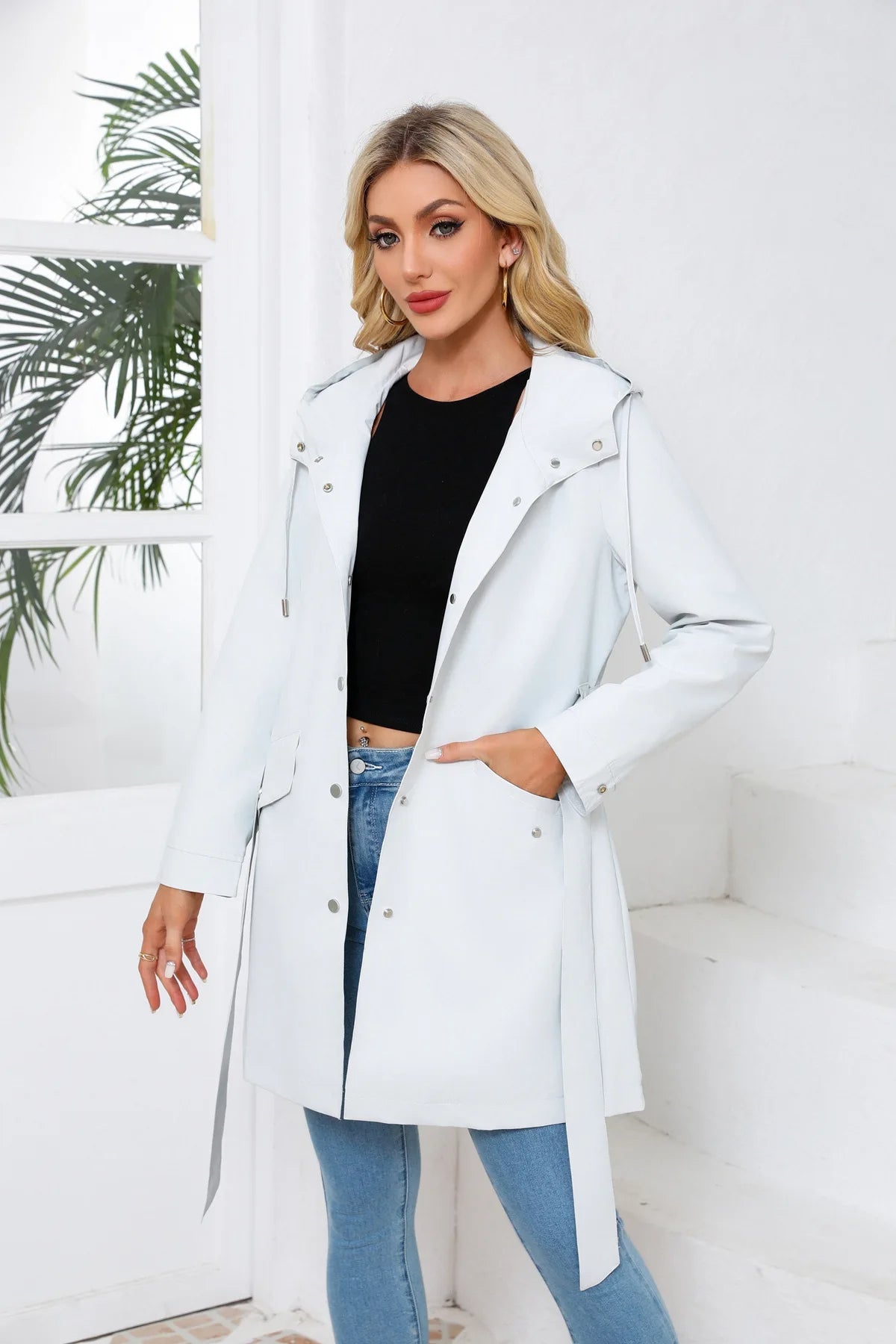 WW | Women's Hooded Jacket with Warm Lining