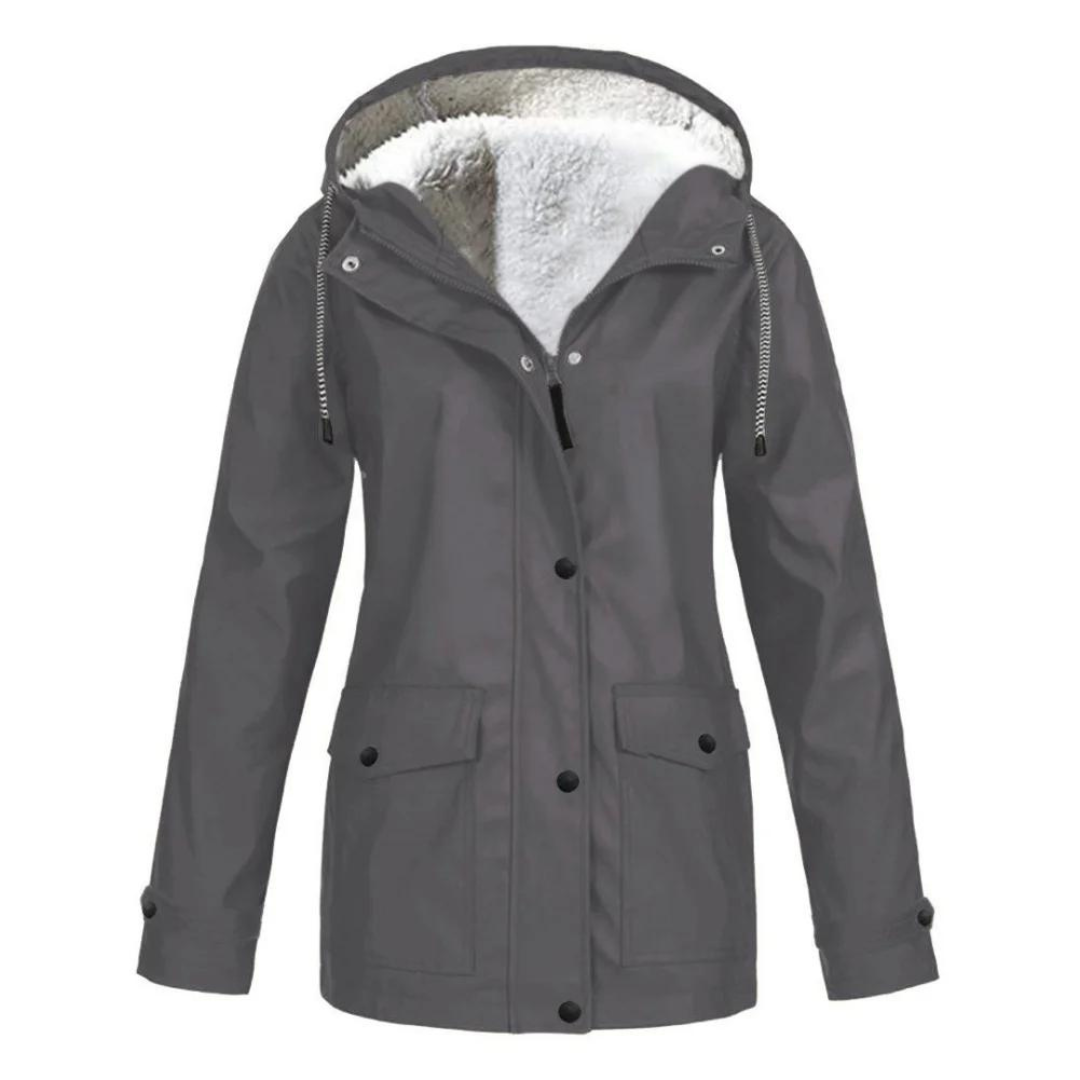 WW | Windproof Hooded Rain Jacket (Plus Sizes Available)