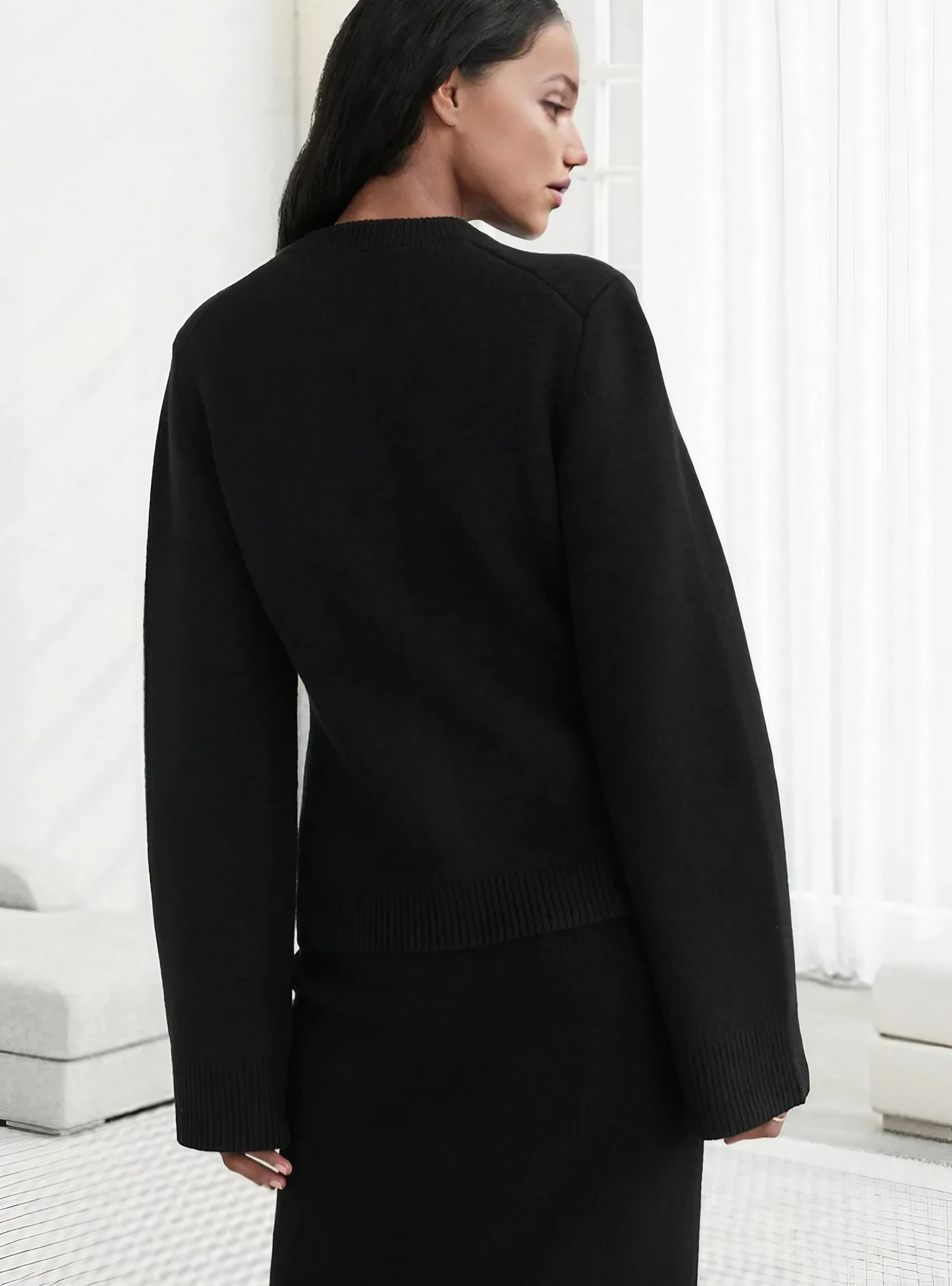 WW | Strickjacke - Elegant - Luxuriöses Material - Alltagstauglich für Damen