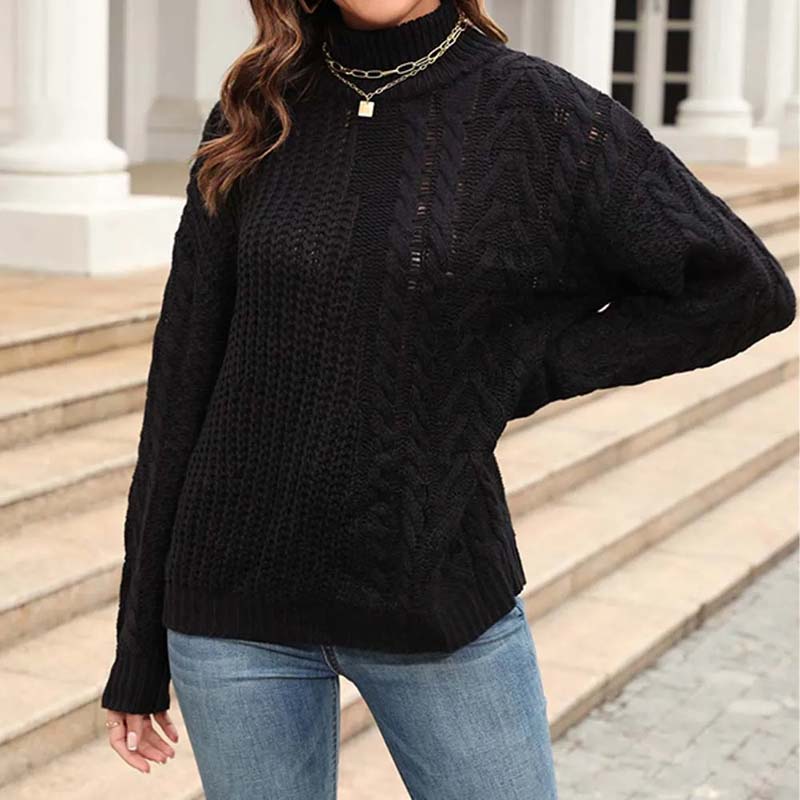 WW | Twisted Knit Sweater with a Stylish Look