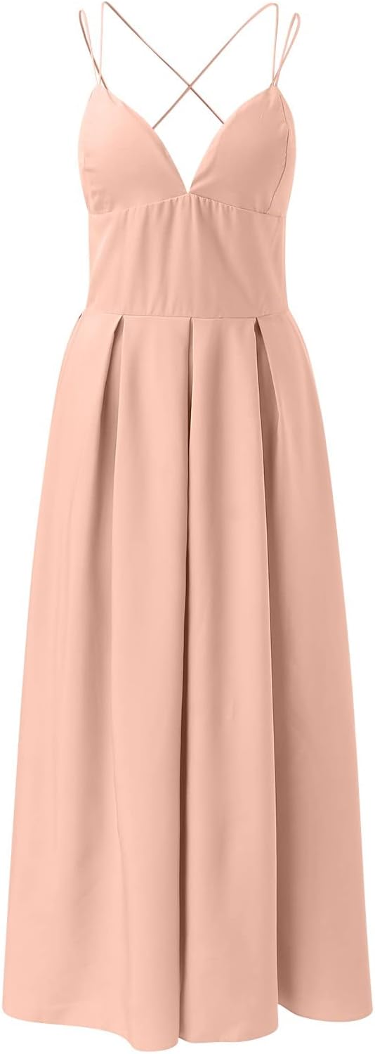 WW | Ein Leichtes Kleid mit Zarten Spaghettiträgern