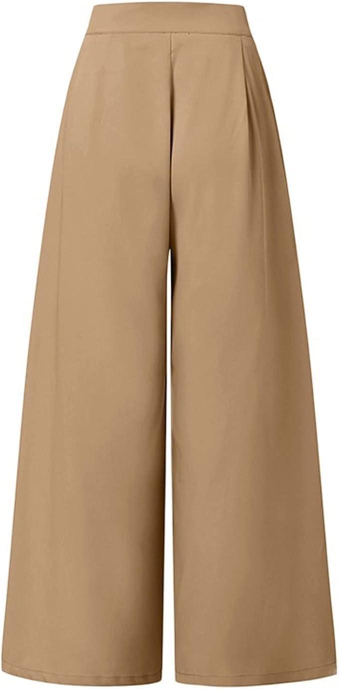 WW | Buttoned Wide-Leg Trousers