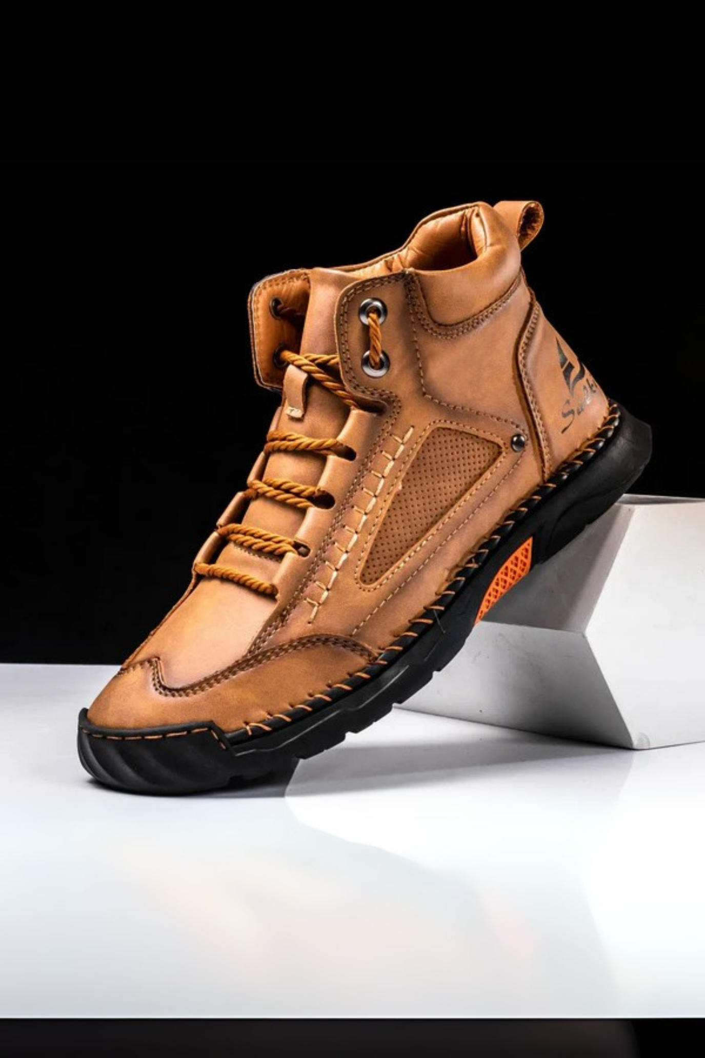 Moriarty | Leather High Top Shoes