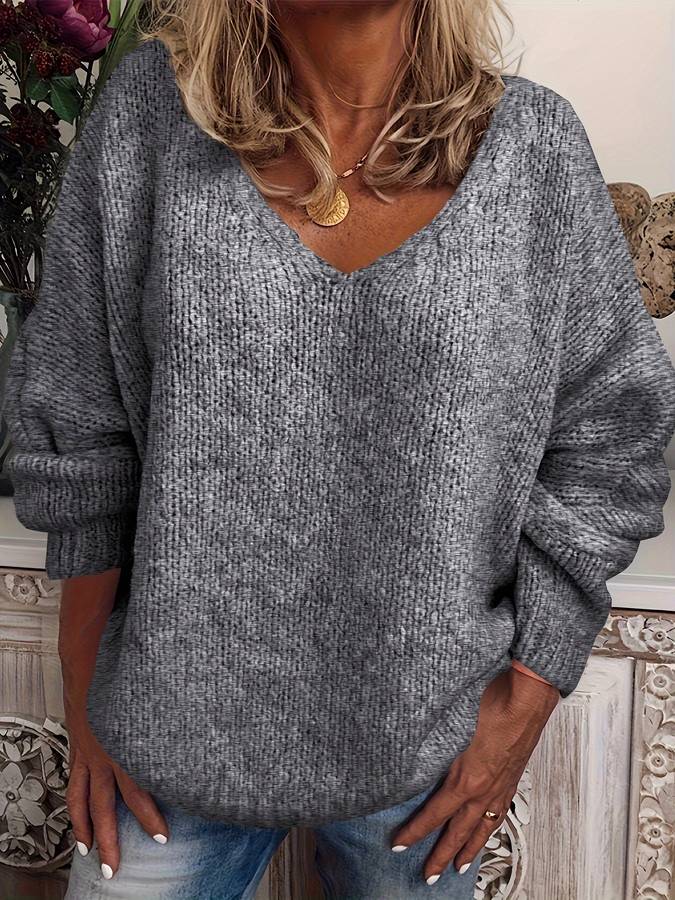 WW | Pullover mit V-Ausschnitt