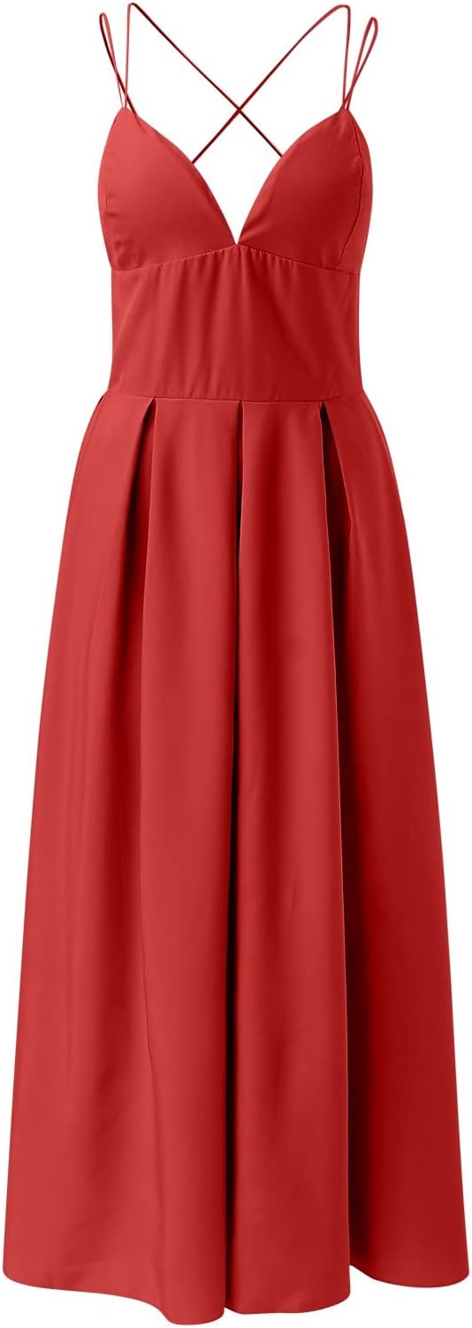WW | Ein Leichtes Kleid mit Zarten Spaghettiträgern