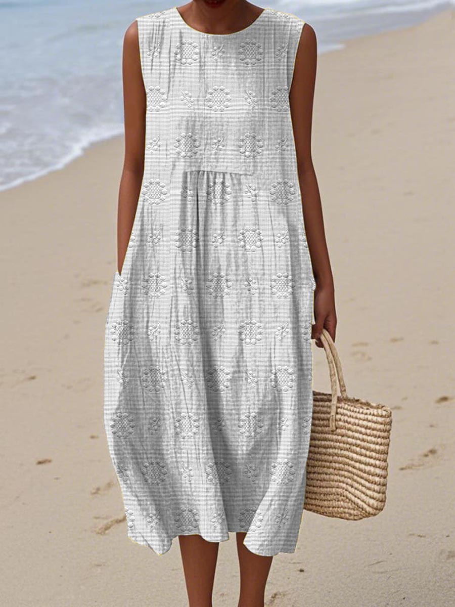 VanDeZaar® | Sleeveless Dress with Pockets
