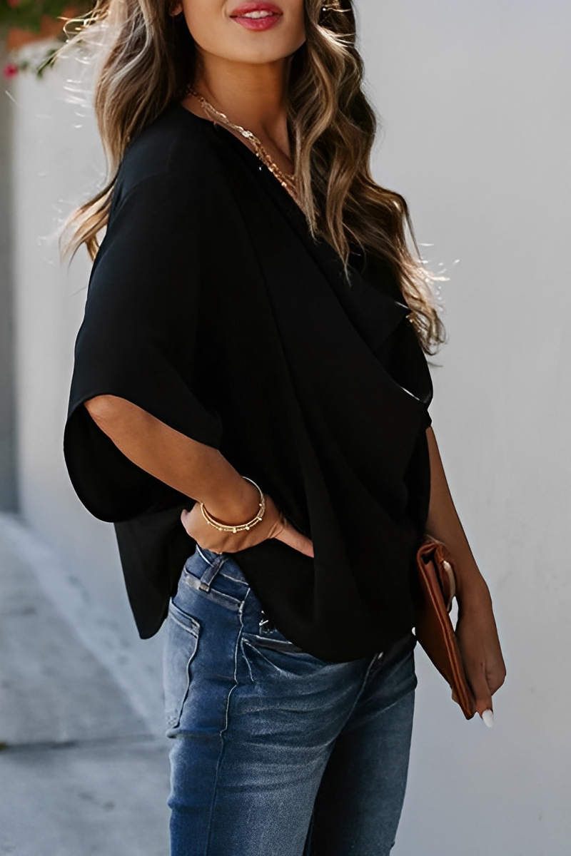 WW | Casual Chiffon Summer Blouse