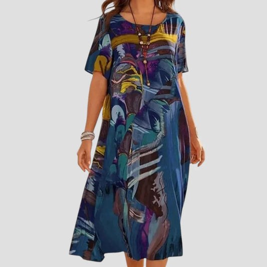 Vittoria™ | Locker geschnittenes Midi-Sommerkleid