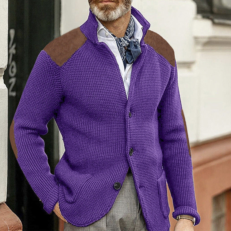 WW | Strickjacke mit Stehkragen