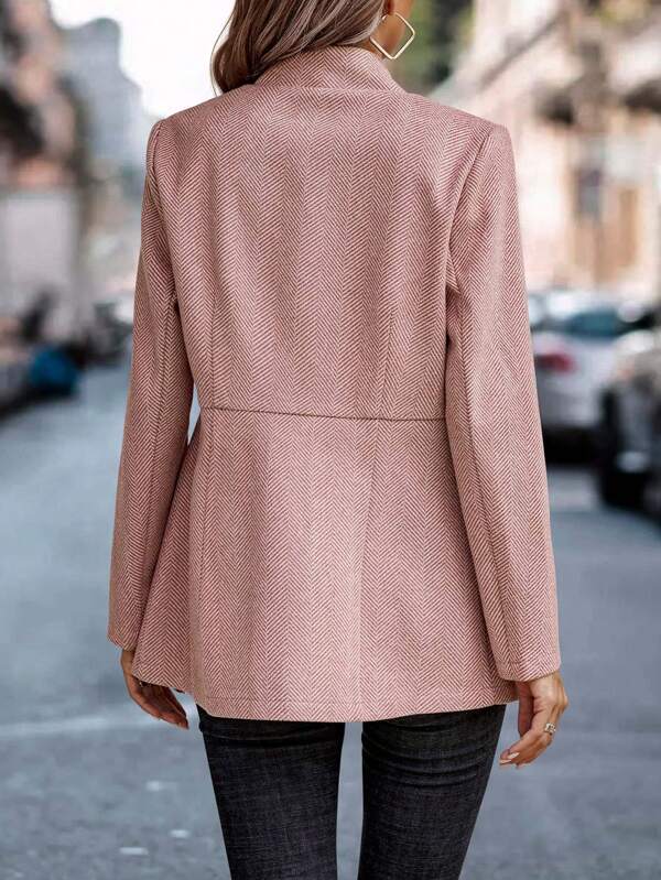 WW | Eleganter rosa Damenblazer für einen raffinierten Look