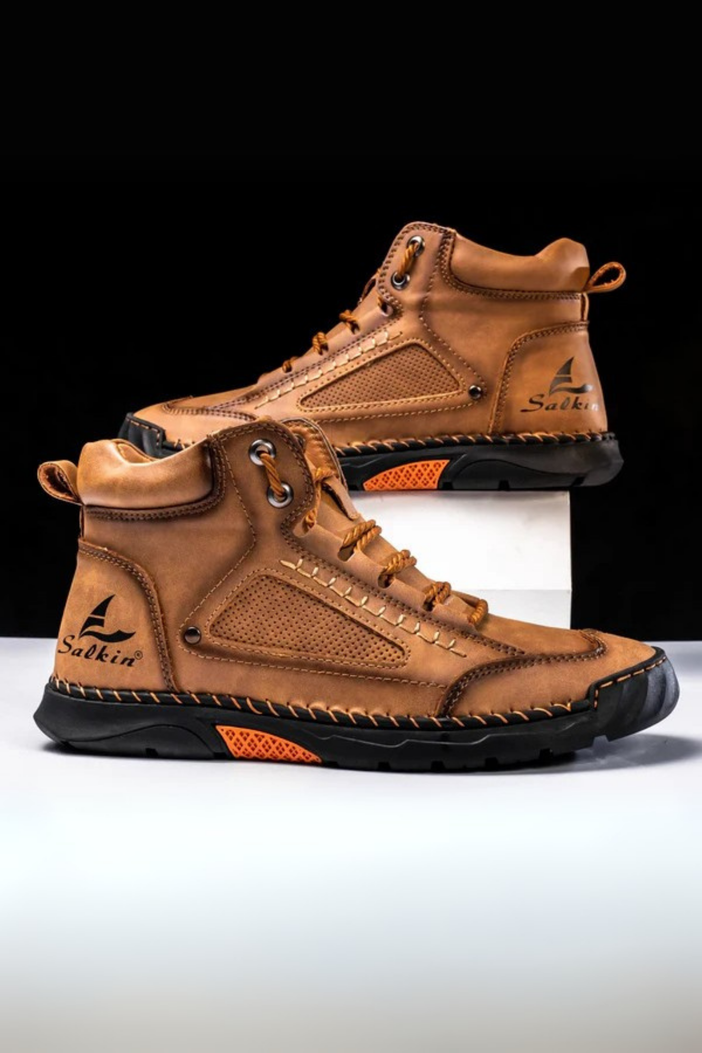 Moriarty | Leather High Top Shoes
