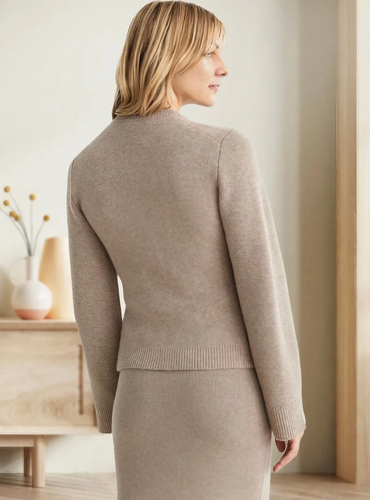 WW | Strickjacke - Elegant - Luxuriöses Material - Alltagstauglich für Damen