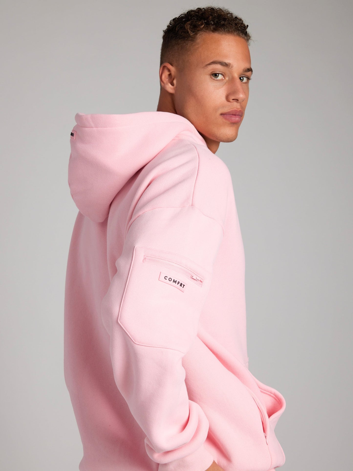 WW | Cozy travel hoodie with airplane mode graphic