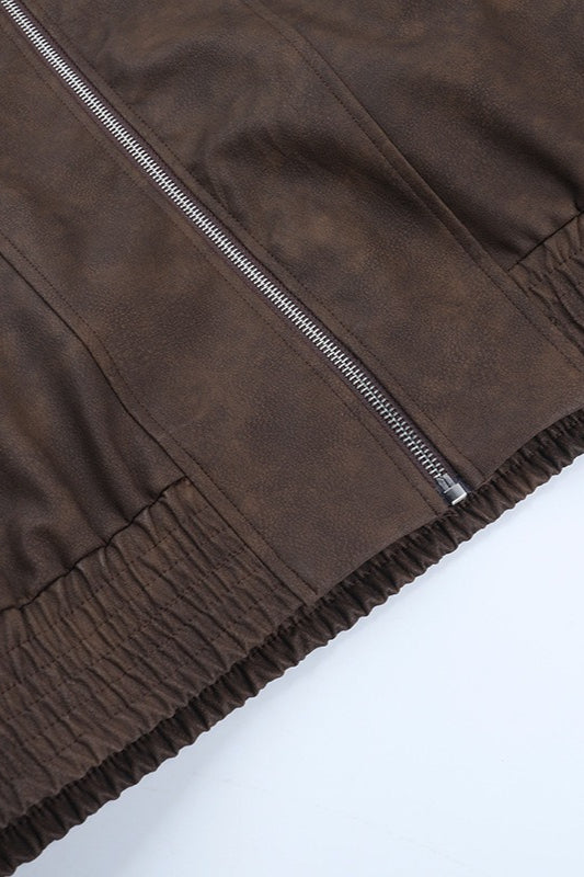 WW | Druck Stehkragenjacke