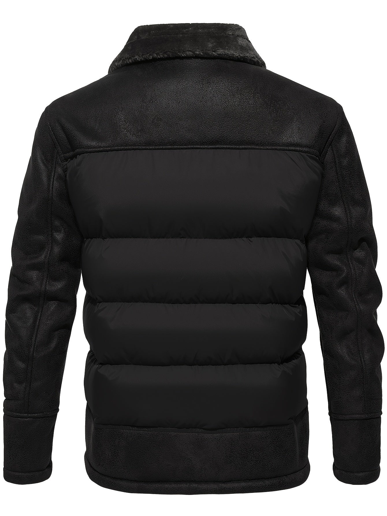 WW | Men's 2-in-1 Thick Hooded Thermal Winter Jacket - Perfect for Outdoor Activities