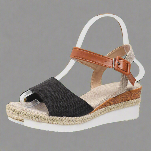 Yrsa™ | Comfortable Wedge Sandals for Women – Elegant Summer Look