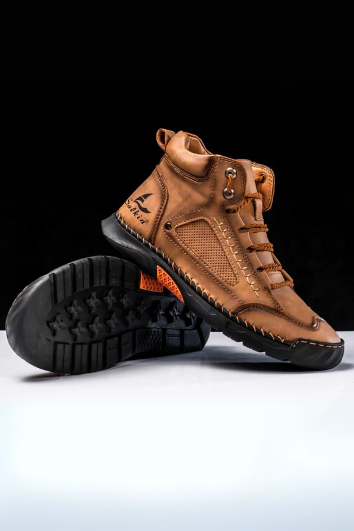 Moriarty | Leather High Top Shoes