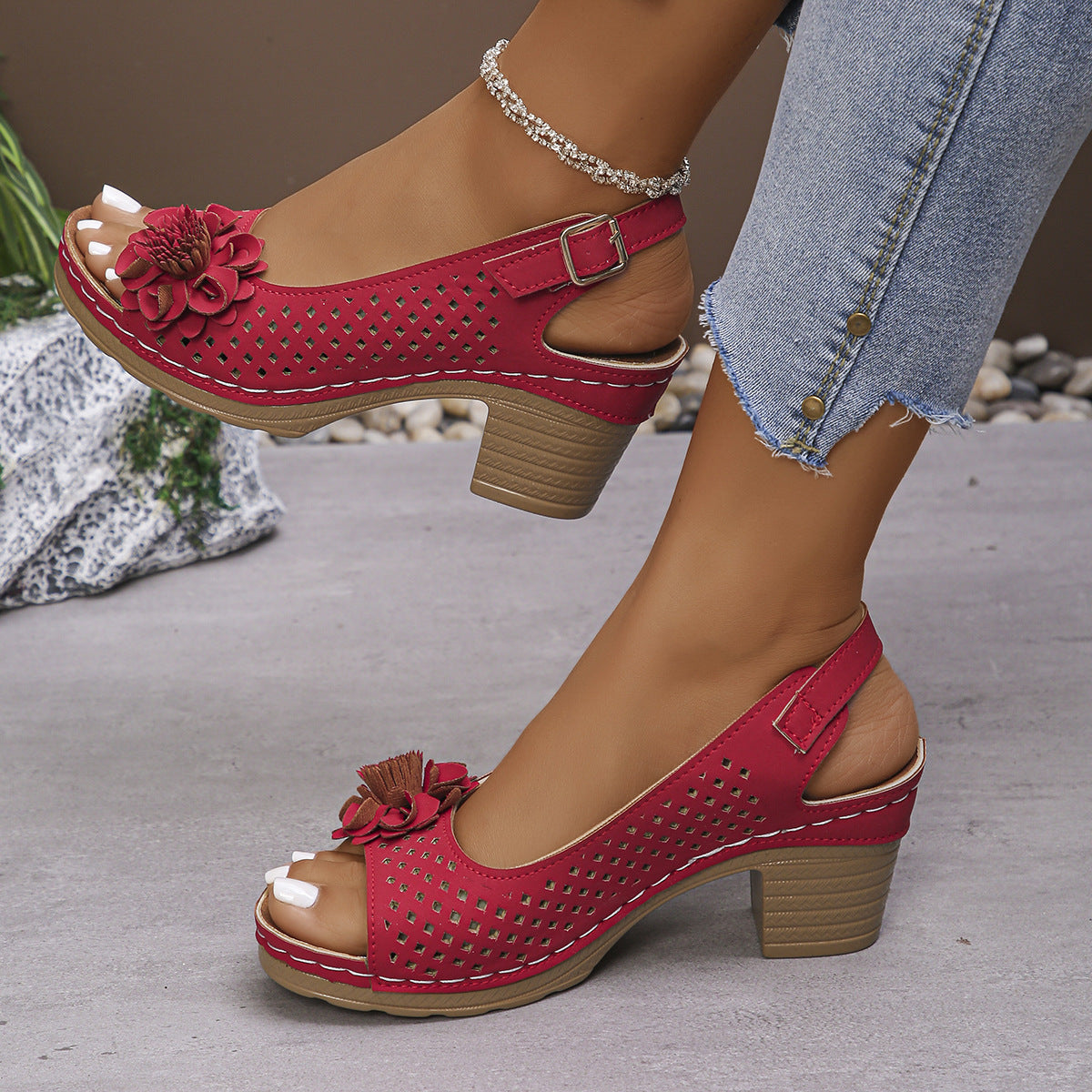 Kalani™ | Chic Floral Sandals