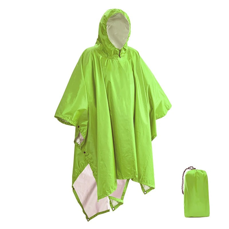 WW | Waterproof Poncho Backpack Cover for Hiking