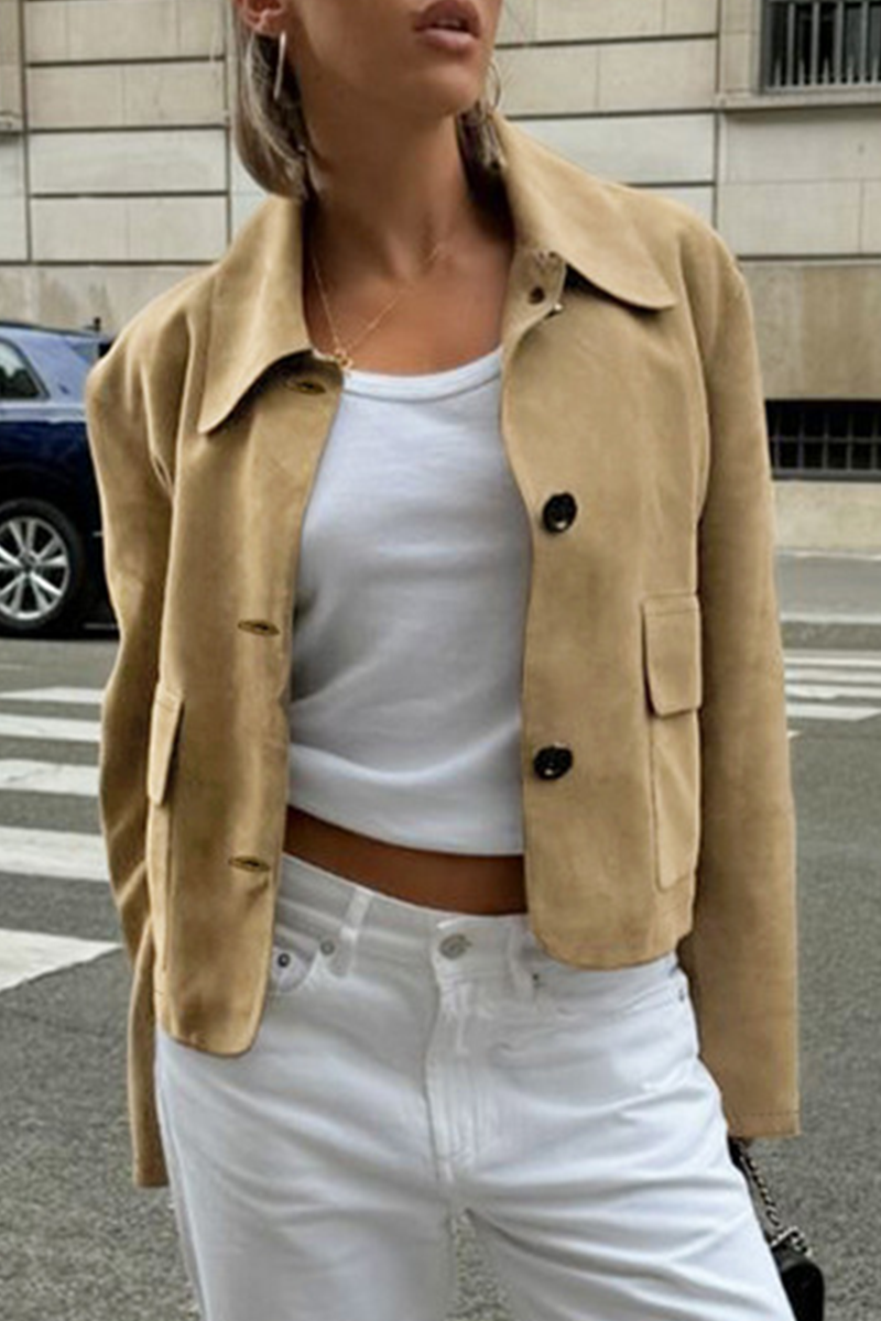 WW | Casual jacket with button-through shirt collar