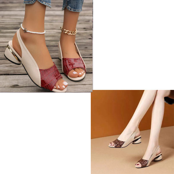 Leonie | Comfortable Block Heel Sandal