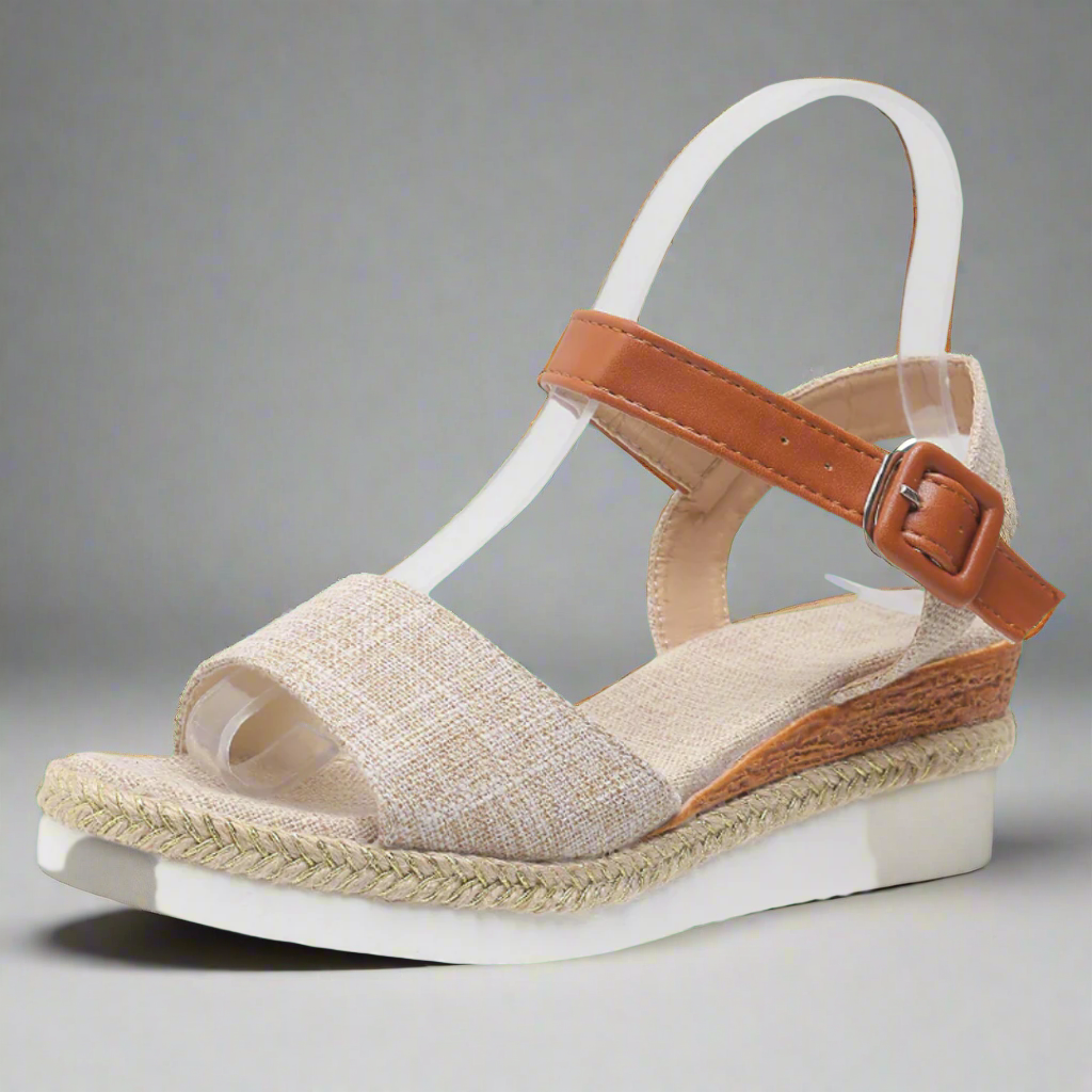 Yrsa™ | Comfortable Wedge Sandals for Women – Elegant Summer Look