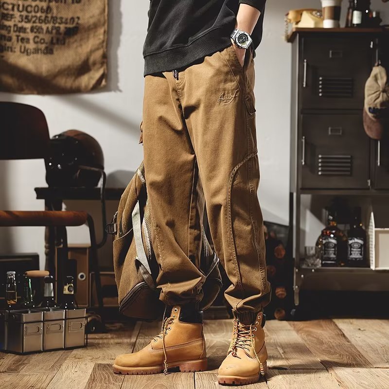 WW | Stilvolle lockere Canvas-Hosen