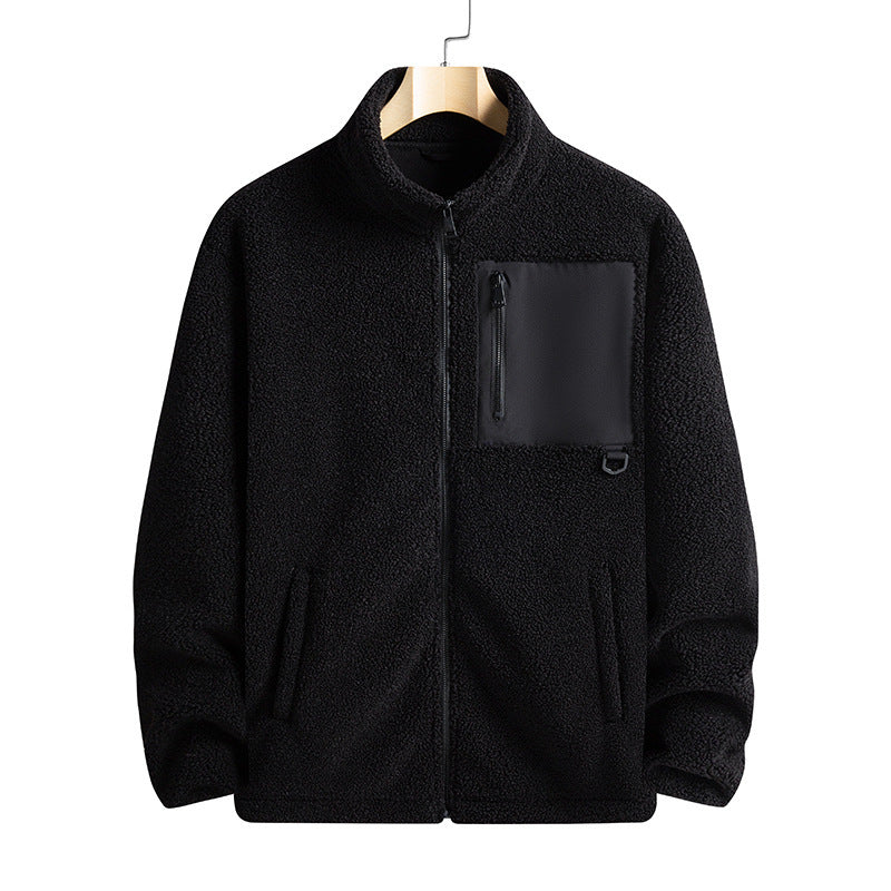 WW | Männer Fleecejacke mit Kragen