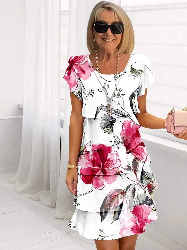 WW | Elegant Floral Maxi Dress