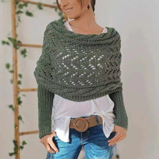 WW | Schal - eleganter Damen gewebter Überwurf