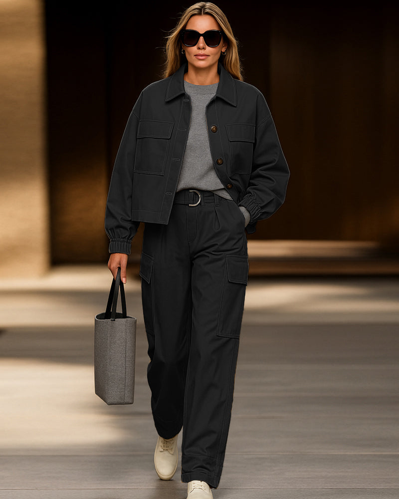 WW | Modern Utility Transport Jacket and Trousers Set