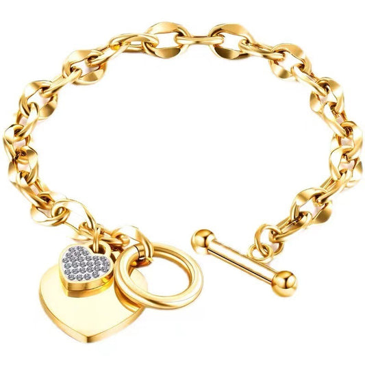 WW | Stainless Steel Jewelry Titanium Steel Bracelet