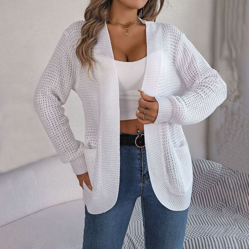 WW | Fashionable knit cardigan with pattern