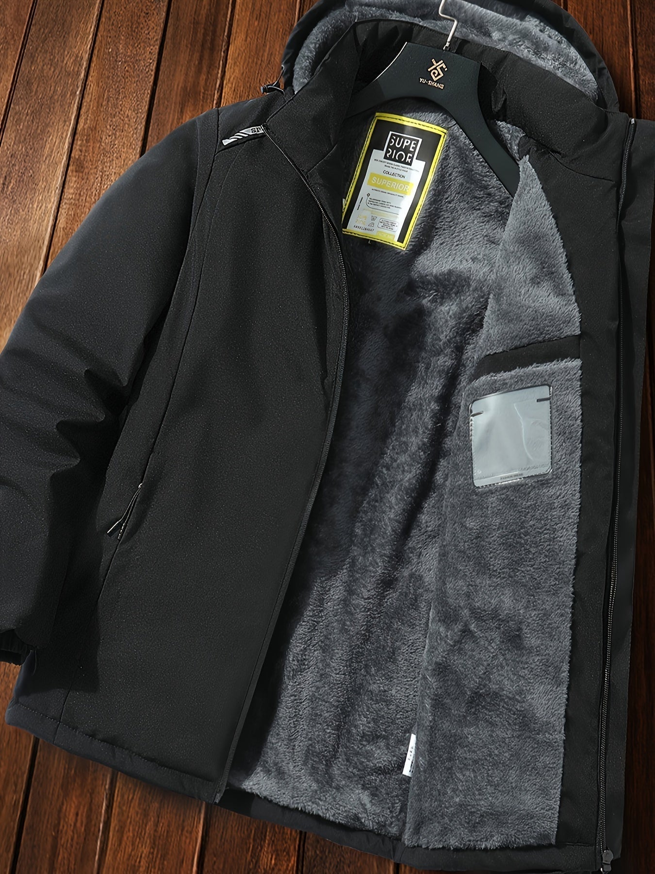 WW | Casual Hooded Long Winter Jacket for Men - Ideal for Winter