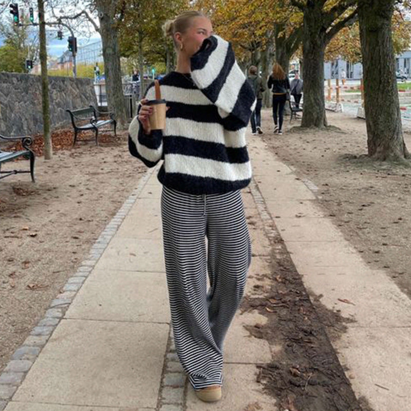 WW | Gestreifte Loungehose