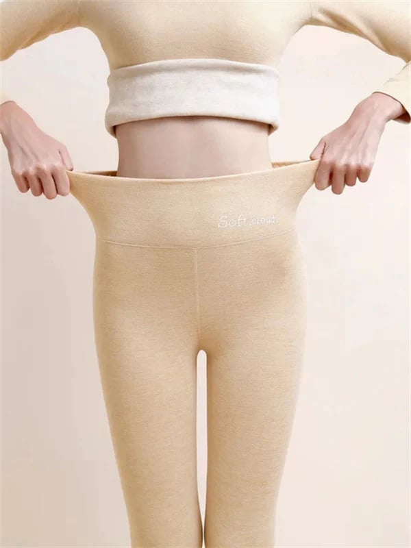 WW | Damen Winterhosen Fleece - Warme Leggings mit Formeffekt