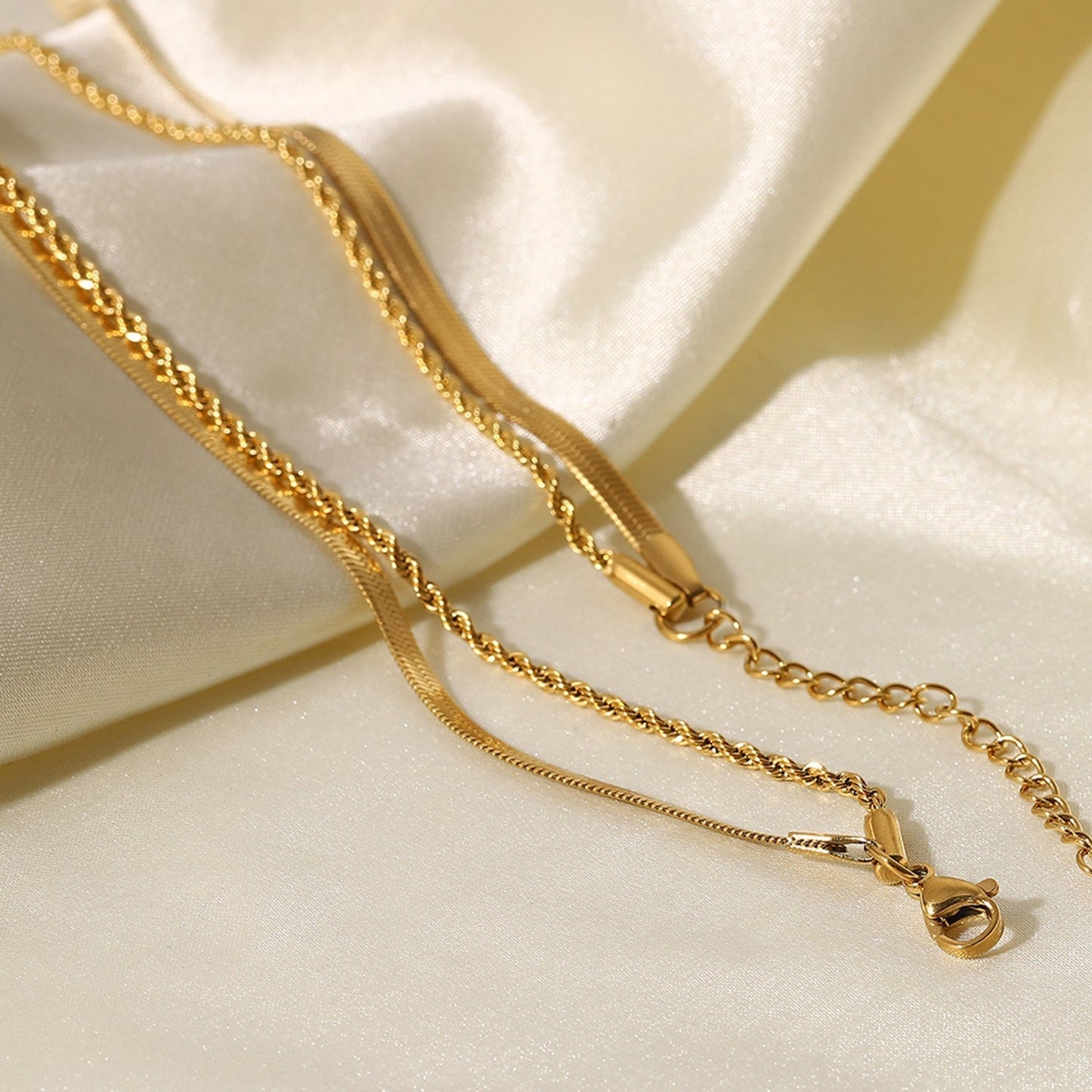 WW | Geschichtete Goldkette