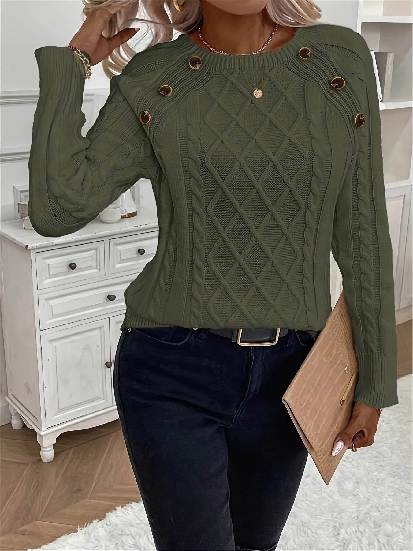 WW | Cable Knit Sweater for Women
