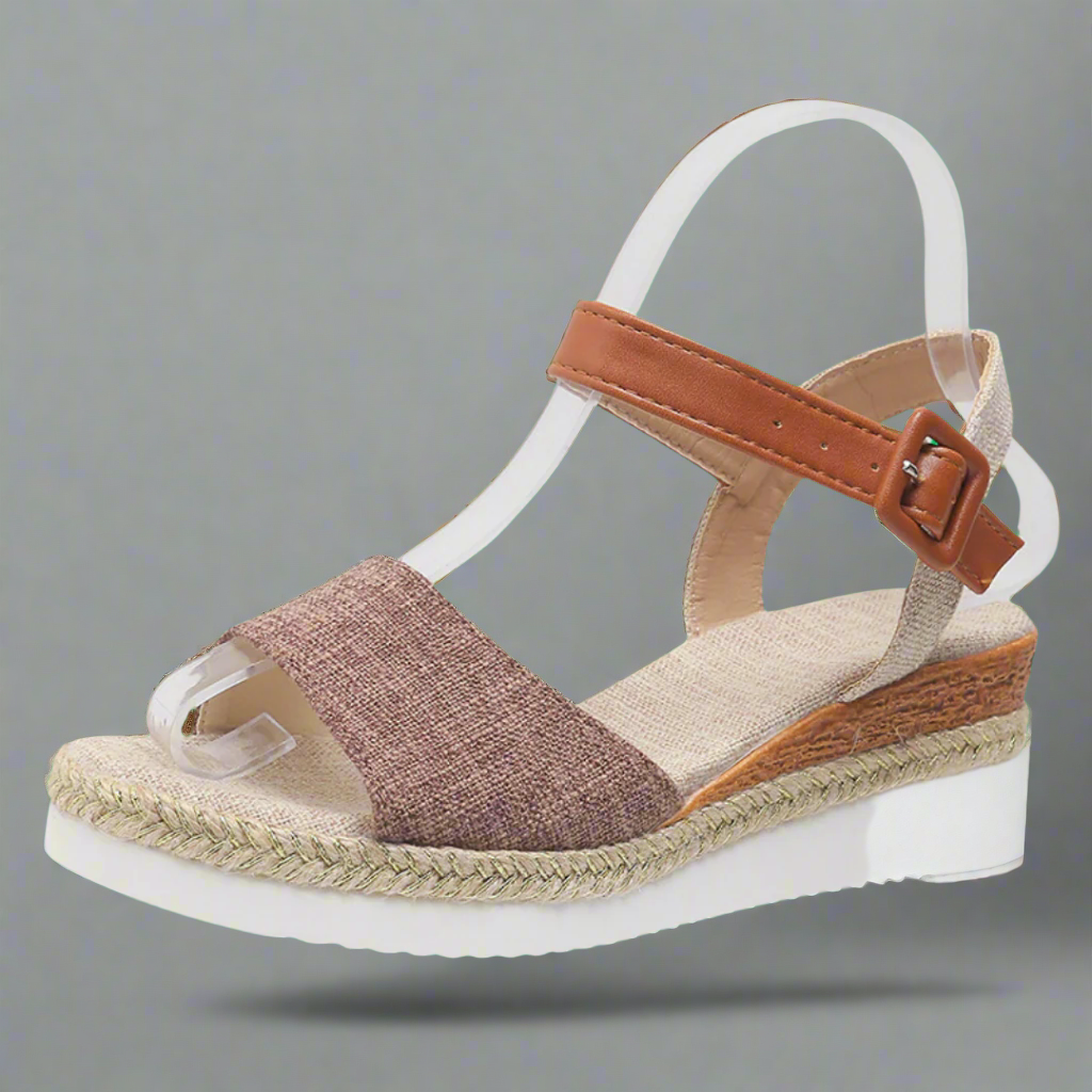 Yrsa™ | Comfortable Wedge Sandals for Women – Elegant Summer Look