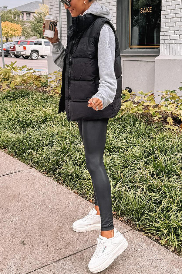 WW | Farbe modischer lässiger Stil Baumwollweste Jacke