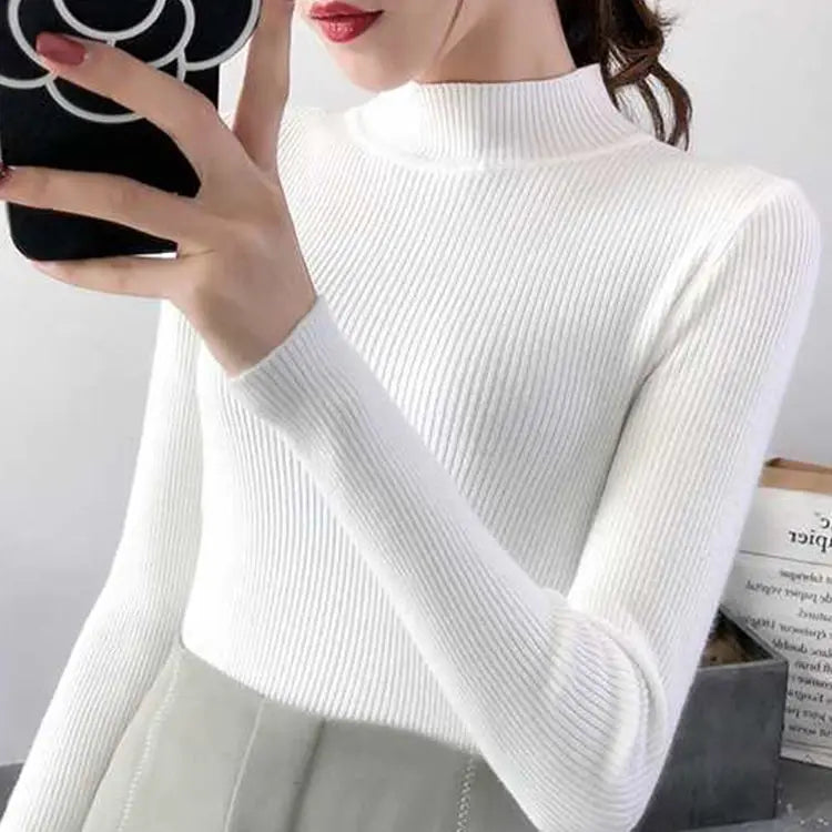 WW | Cozy ribbed wool sweater for women
