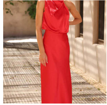 WW | Elegantes Kleid Für Damen Mit Leichtem Stoff