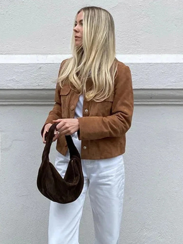 WW | Elegant suede jacket
